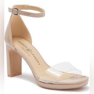 Chinese Laundry - Timi Ankle Strap Sandal - Nude Heal - SZ 10
